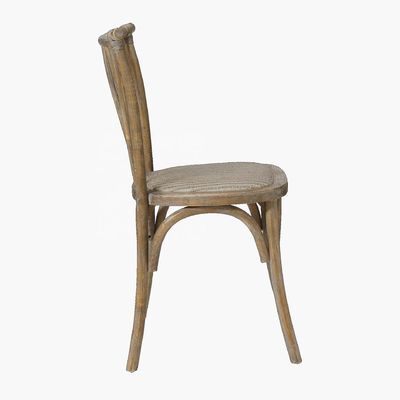 Chaise en bois pour hôtel mariage événement restaurant banquet salle à manger chaise de mariage antique et empilable