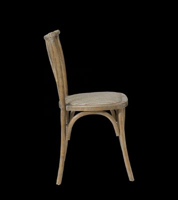 Chaise en bois pour hôtel mariage événement restaurant banquet salle à manger chaise de mariage antique et empilable