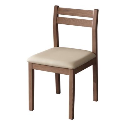 Meubles de salon Chaises en bois massif avec coussin dans un design moderne classique