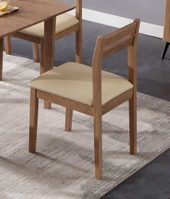 Meubles de salon Chaises en bois massif avec coussin dans un design moderne classique
