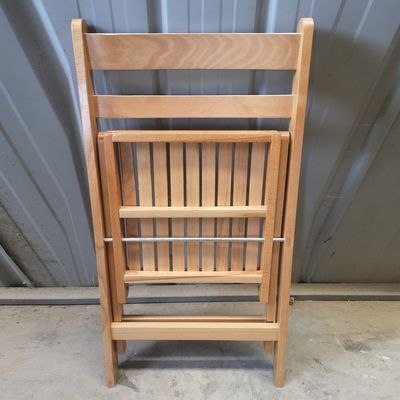 Matériau de couverture en bois massif Nordic Design Chaise de salle à manger pliable pour restaurant hôtel Général mobilier pour la maison