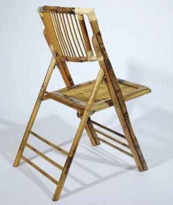 Moderne style de design bois rustique de bambou pliable salle à manger extérieure chaise pour événement fête meubles mariage