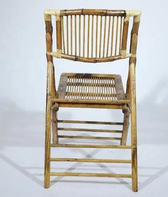 Moderne style de design bois rustique de bambou pliable salle à manger extérieure chaise pour événement fête meubles mariage