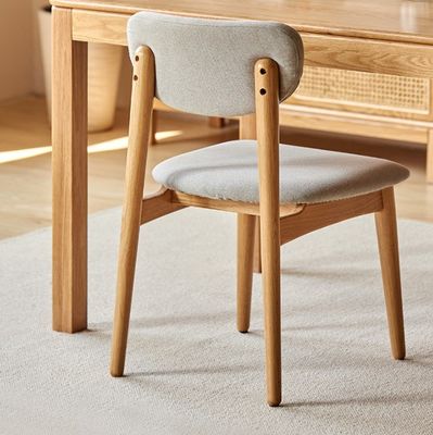 Meubles modernes sur mesure Chaise de salle à manger en bois massif pour salle à manger et salon