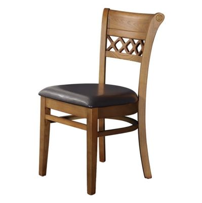Meubles de salle à manger Chaise rembourrée en bois massif pour meubles de maison et restaurant