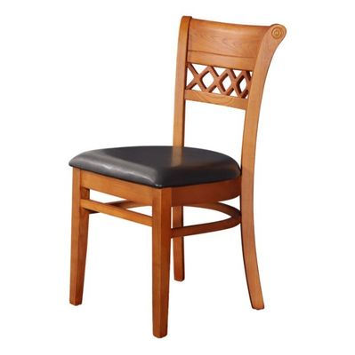 Meubles de salle à manger Chaise rembourrée en bois massif pour meubles de maison et restaurant