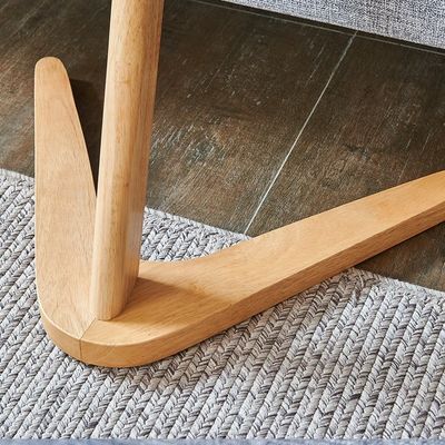 Table à café en bois massif pour salon moderne