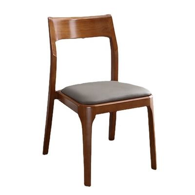 Emballage du courrier Y Chaise de salle à manger en bois Nordic Light Luxury Hotel Cafe