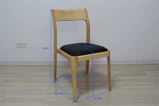 Emballage du courrier Y Chaise de salle à manger en bois Nordic Light Luxury Hotel Cafe