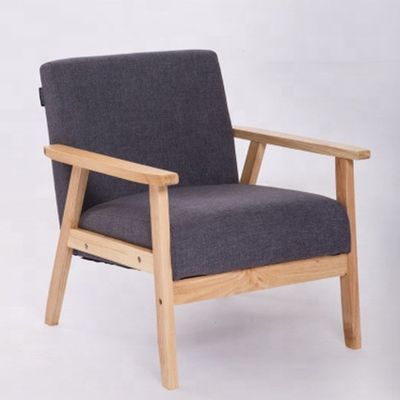 Meubles de salle de séjour de siège blanc personnalisé canapé moderne en tissu fauteuils à bras pour salon et loisirs de luxe