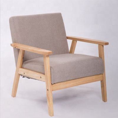Meubles de salle de séjour de siège blanc personnalisé canapé moderne en tissu fauteuils à bras pour salon et loisirs de luxe
