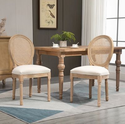 Chaise de banquet en bois massif pour cuisine et salle à manger
