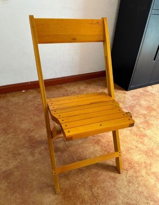 Chaise à manger en bois nordique sans bras pour meubles de restaurant d'hôtel dans la salle à manger