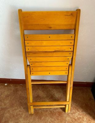 Chaise à manger en bois nordique sans bras pour meubles de restaurant d'hôtel dans la salle à manger