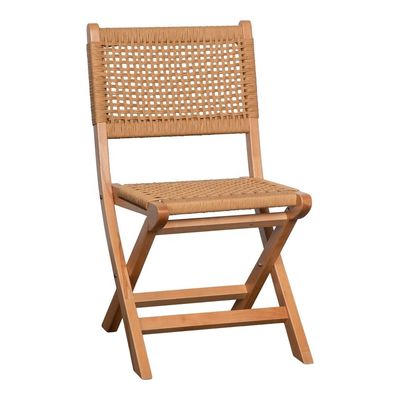 Réception de mariage et événement Meubles d'hôtel en bois massif Chaise à manger pliante en bois massif avec finition de peinture en nitrolacque / PU
