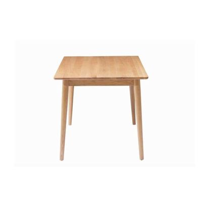Meubles de salle à manger moderne Table à manger en bois rectangulaire en style design du milieu du siècle avec bois massif