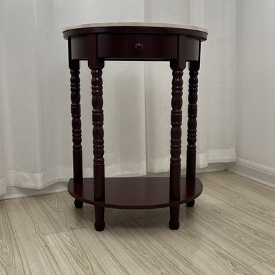 Meubles de salle à manger rectangulaires et carrés Meubles de salle à manger en bois massif ancien Table de côté de café pour intérieurs de bureau sophistiqués