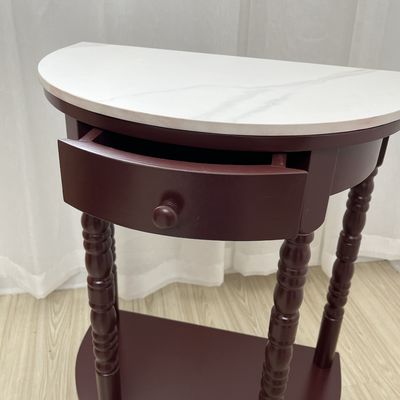 Meubles de salle à manger rectangulaires et carrés Meubles de salle à manger en bois massif ancien Table de côté de café pour intérieurs de bureau sophistiqués