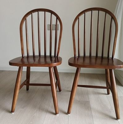 Chaise en bois classique nordique Windsor Chaises en bois pour salon pliées NON NON pliées NON pliées NON pliées