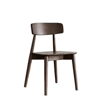 Chaises en bois massif nordique classique pour salle à manger