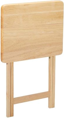 Meubles de salon de style 2022 Table pliante en bois avec matériau en bois massif et conception fonctionnelle