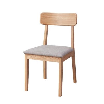 Accueil Meubles en tissu sans bras Chaise de salle à manger rembourrée Table de salle à manger