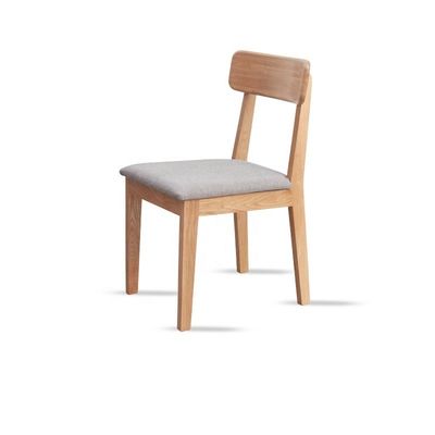 Accueil Meubles en tissu sans bras Chaise de salle à manger rembourrée Table de salle à manger