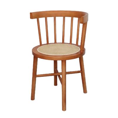 Couleurs personnalisées Conception client Acceptable Chaise en rotin moderne nordique Meubles en bois