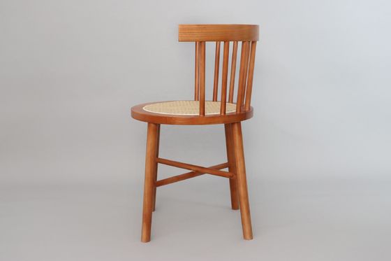 Couleurs personnalisées Conception client Acceptable Chaise en rotin moderne nordique Meubles en bois