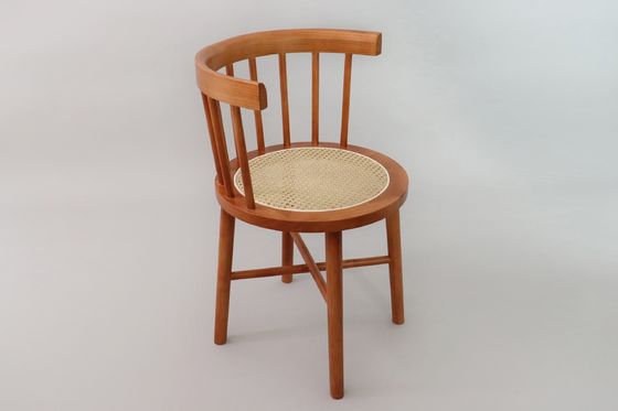 Couleurs personnalisées Conception client Acceptable Chaise en rotin moderne nordique Meubles en bois