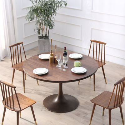 Bureau en bois fait à la main avec un design moderne Table de cuisine et table basse