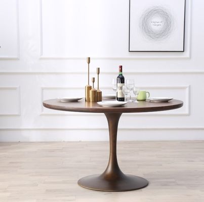 Bureau en bois fait à la main avec un design moderne Table de cuisine et table basse