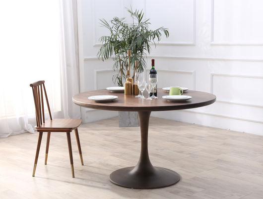 Bureau en bois fait à la main avec un design moderne Table de cuisine et table basse