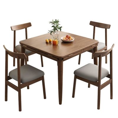 Table à manger en bois massif pour les mariages en bois