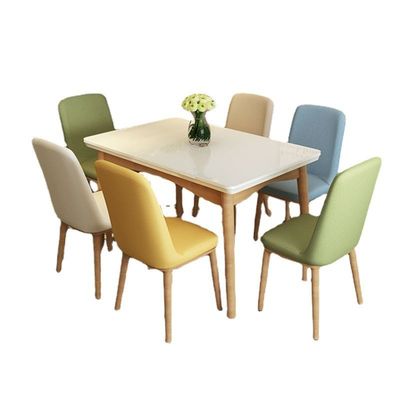 Table à manger en bois moderne Bureau pour meubles de salle à manger