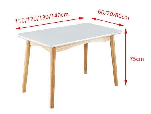 Table à manger en bois moderne Bureau pour meubles de salle à manger