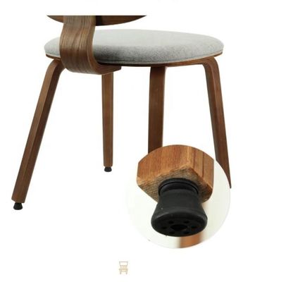 Accueil Meubles Chaise de salle à manger en bois avec revêtement en cuir ou en tissu et artisanat supérieur