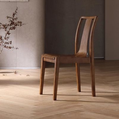 Design unique Chaises de salle à manger en bois massif en chêne pour les restaurants