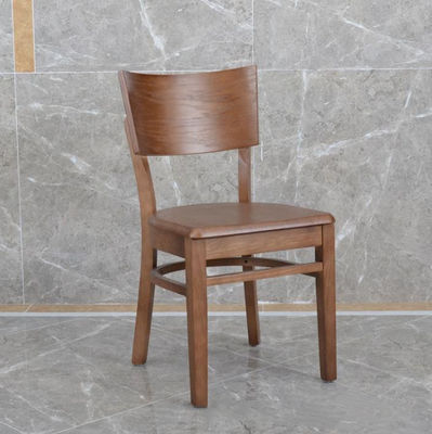 Hôtel/café/restaurant Chaise à manger en bois avec bois de qualité commerciale