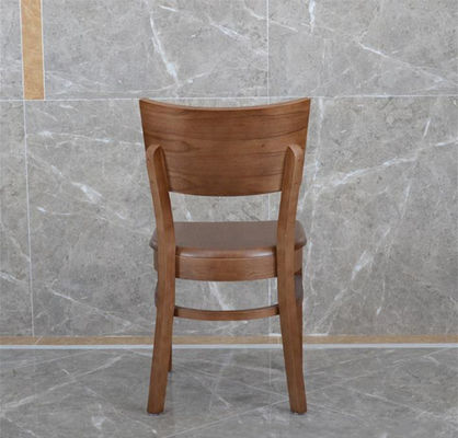Hôtel/café/restaurant Chaise à manger en bois avec bois de qualité commerciale