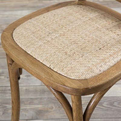 Chaise de Chivari en bois massif pour le dîner en rotin lors des mariages classiques
