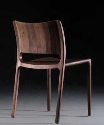Ajoutez une touche de luxe à votre café et votre restaurant avec une chaise de salle à manger en bois massif nordique plié