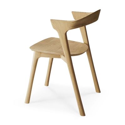 Chaise à manger en bois de chêne de design moderne pour une expérience de restaurant