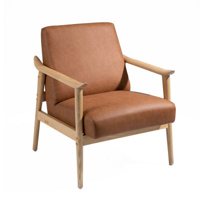 Chaise de restaurant en bois bistrot en bois de béton personnalisé une année de garantie