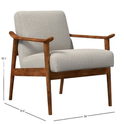 OEM Oui Style nordique cadre en bois de chêne massif canapé moderne fauteuil de loisirs pour salon fauteuil en bois