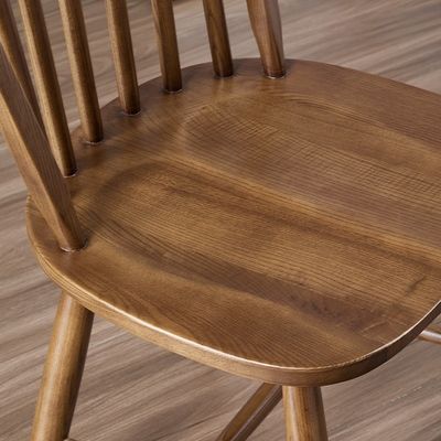 Design Chaise Shell Chaise de loisirs en bois massif de luxe de style moderne Couleurs facultatives compétitives Chaise de restaurant commercial