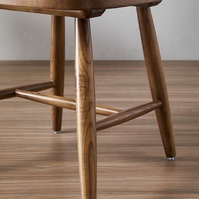 Design Chaise Shell Chaise de loisirs en bois massif de luxe de style moderne Couleurs facultatives compétitives Chaise de restaurant commercial