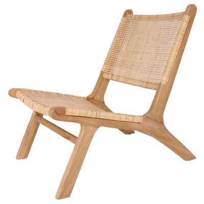 Chaise de jardin économique pratique personnalisée de style design moderne chaise extérieure en rotin synthétique pour jardin