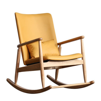 Chaise de bureau en bois massif avec coussin doux et compétitif