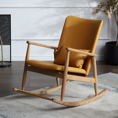 Chaise de bureau en bois massif avec coussin doux et compétitif